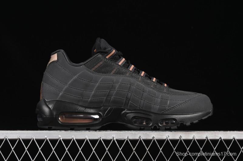 Nike Air Max 95 Retro Cushioned Running Shoes - HQ6457-001