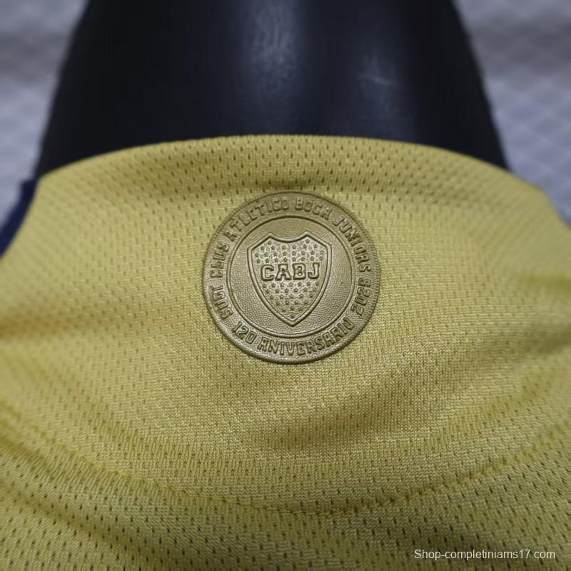 Player Version 25/26 Boca Juniors Away Jersey