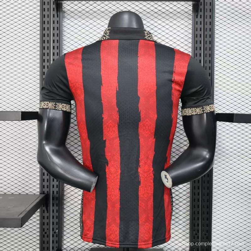 Player Version 25/26 AC Milan Redesigned Home Jersey