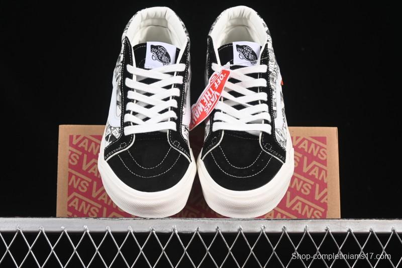 Vans Sk8-Mid Classic Skate Shoes - VN0A347UVGD