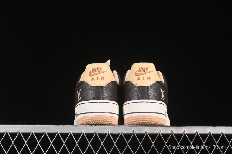 Nike Air Force 1 '07 Low LV Collaboration Coffee Brown Casual Sneakers - LW9279-007