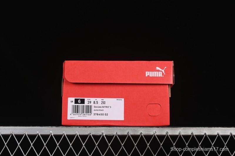 Puma Deviate Ntro 3 Comfortable Slip-Resistant Low-Top Casual Running Shoes - 378450-02