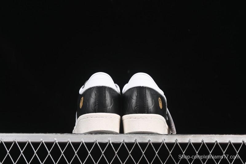 Adidas Bape Superstar Casual Sneakers with Shell Toe Design - JQ3666