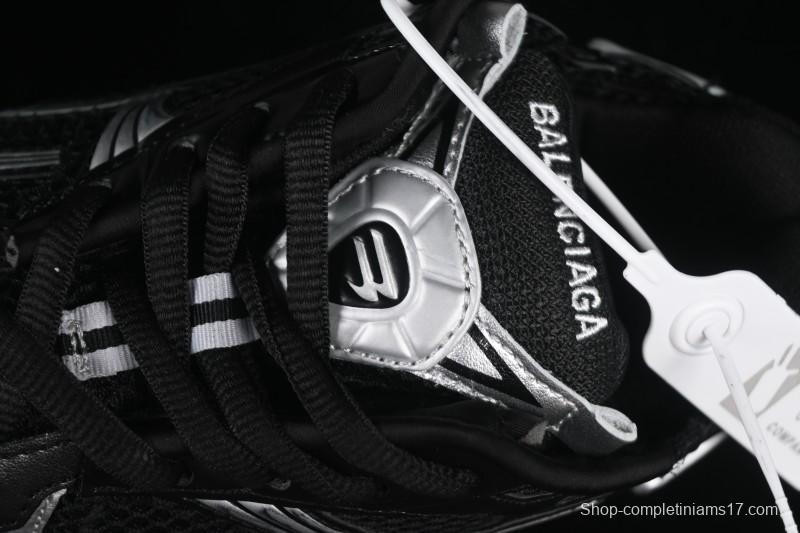 Balenciaga Runner Kith Four Color Retro Casual Shoes - W3RMU1100