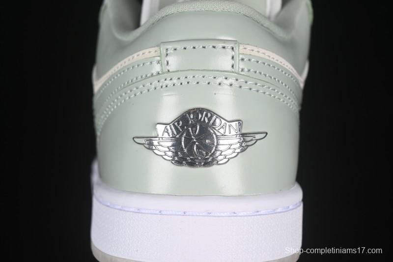 Nike Air Jordan 1 Low AJ1 Amber Green Low Top Casual Skate Shoes HF4078-100