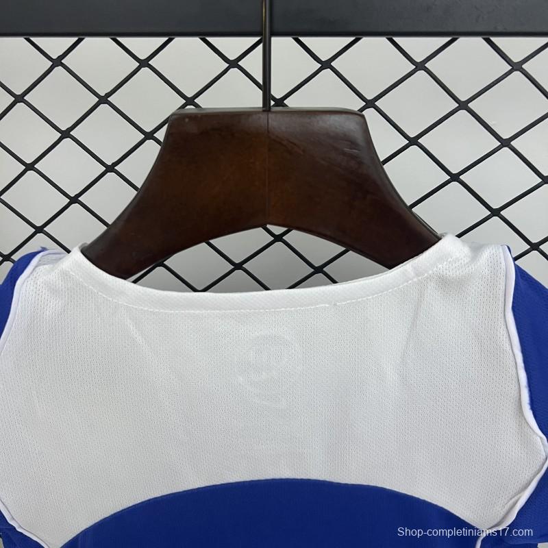 Retro 2004 Kids Brazil Away Size 16-28 Jersey