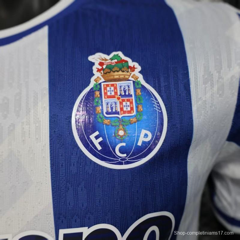 Player Version 25/26 Porto Home Jersey
