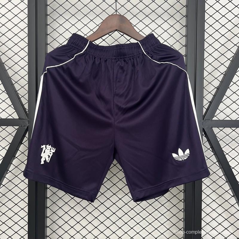 25/26 Manchester United Third Shorts