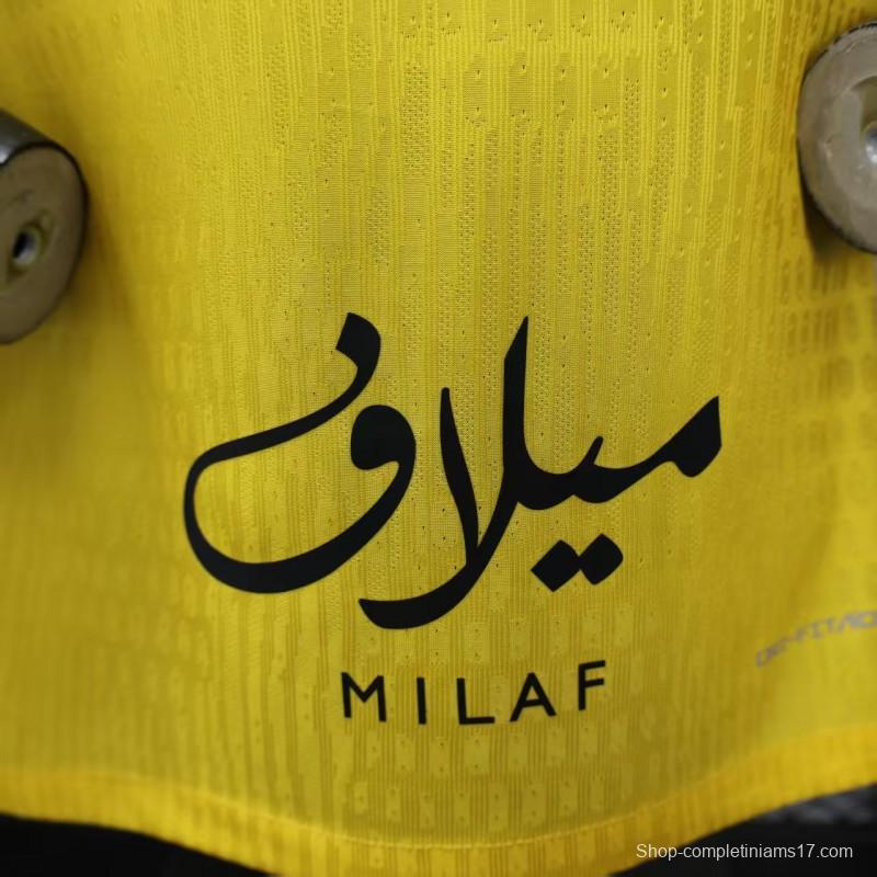 Player Version 25/26 Al-Ittihad Home Jersey