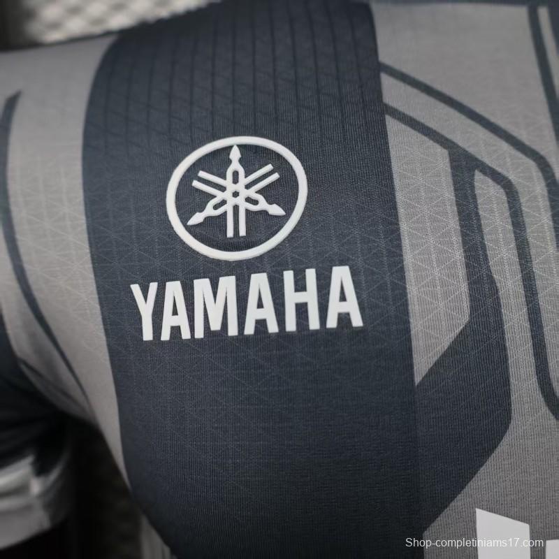 Player Version 25/26 Olympique de Marseille Grey with Geometric Stripes Jersey