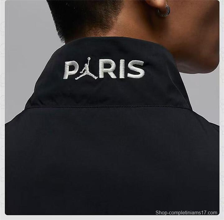 25/26 PSG Retro Color Block Track Jacket Set - Blue/Black/Pink Collection Windbreaker 3 Colors