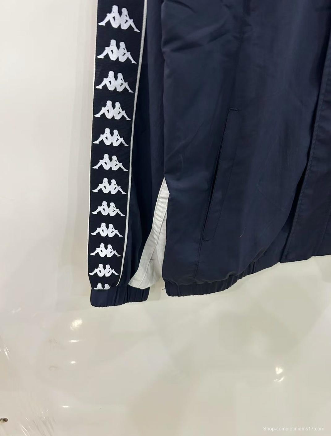 25/26 Arsenal 1967 Style Black/White Windbreaker