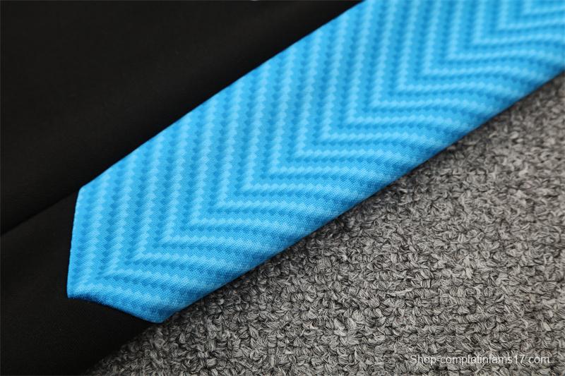 25/26 Napoli Black Grey Camouflage Half Zipper Jacket+Long Pants