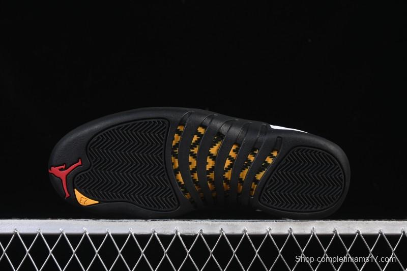 Nike Air Jordan 12 Retro Taxi Gold Buckle Basketball Shoes - CT8013-117