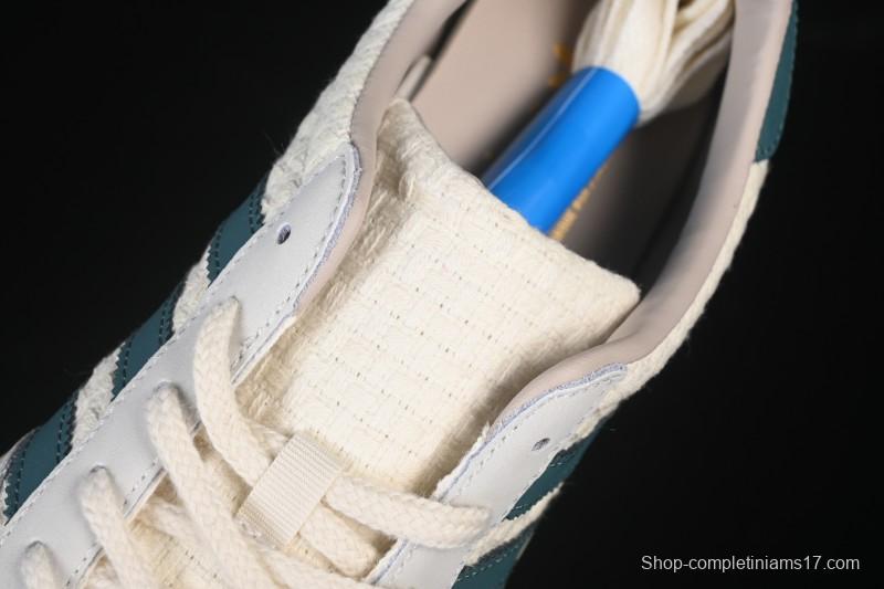 Adidas Originals Gazelle Indoor Retro Casual Slip-Resistant Wear-Resistant Low-Top Skate Shoes - JR3837