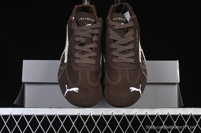 Puma The Open Product x Puma Speedcat Paris Collaboration Low-Top Lifestyle Casual Shoes - 406519-05