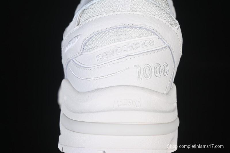 New Balance 1000 Series Retro Dad Style Low-Top Casual Running Shoes - M1000BW