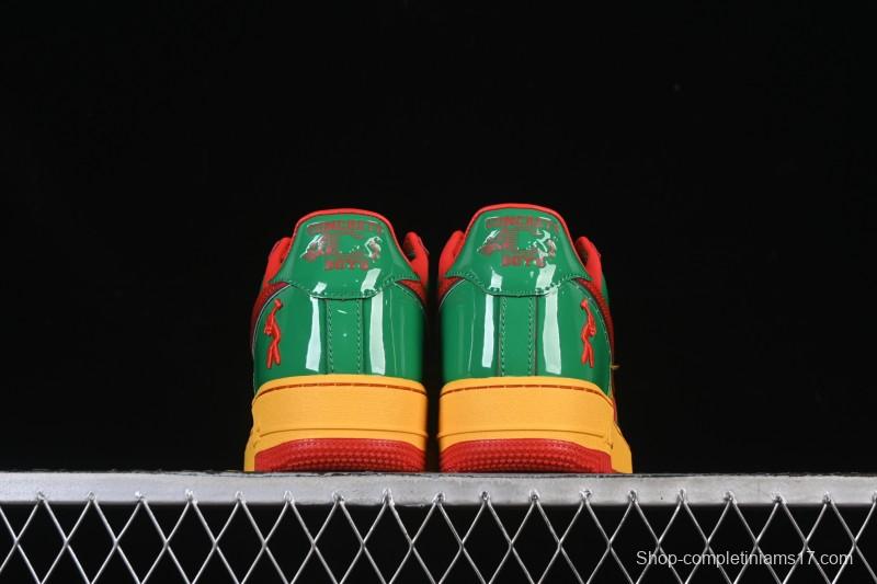 Nike Air Force 1 '07 Low Lil Yachty Collaboration Worker 2.0 Casual Sneakers - IH4383-300