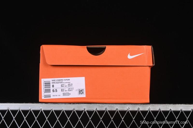 Nike Air Zoom Vomero 18 Cushioned Running Shoes - IB5726-100