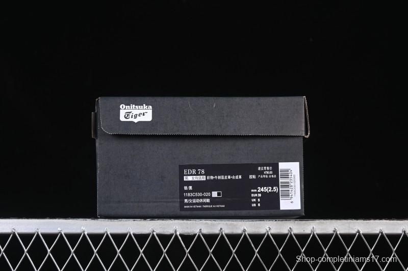 Onitsuka Tiger Edr 78 Low-Top Running Shoes with Comfortable Anti-Slip Durable Design - 1183C530-020