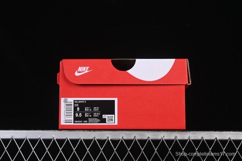 Nike Killshot 2 Retro Comfortable Anti-Slip Lightweight Low-Top Skate Shoes - IM4842-099