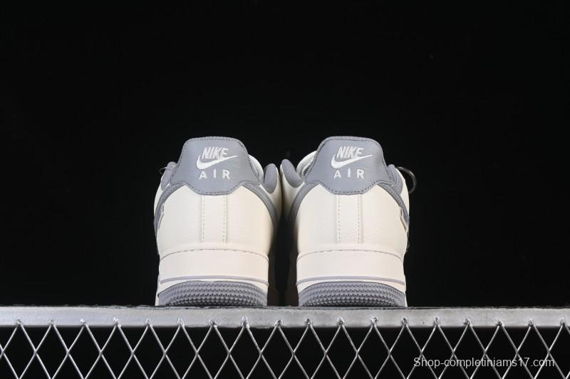 Nike Air Force 1'07 Low Classic Gray Casual Sneakers - SM6668-106
