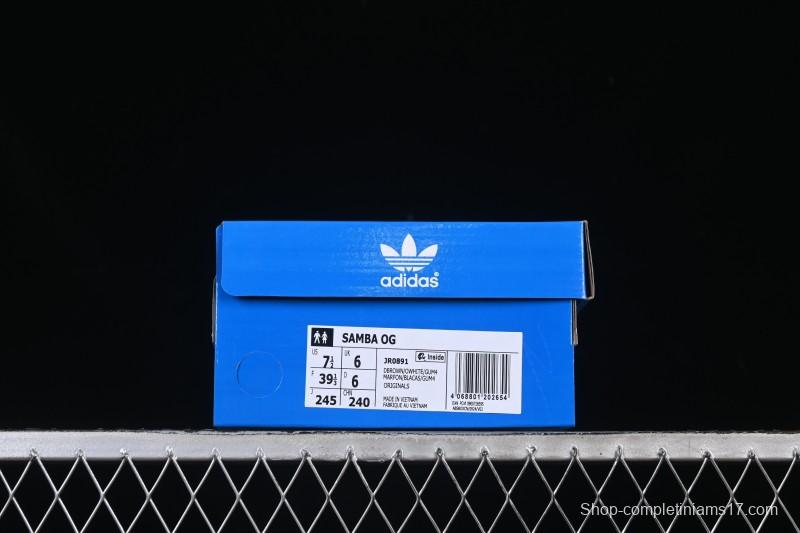 Adidas Samba OG Classic Casual Sneakers - JR0891