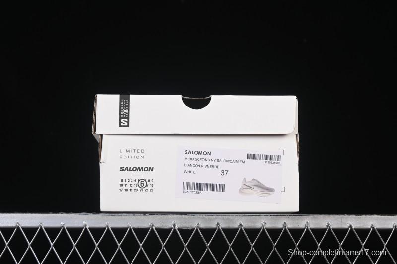 Maison Margiela MM6 x Salomon Spectur Low-Top Lace-Up Casual Lifestyle Shoes in White - AJE5