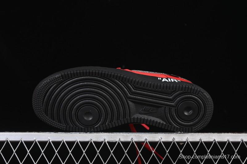 Nike Off White Air Force 1 '07 Low Casual Sports Sneakers - DD1876-600