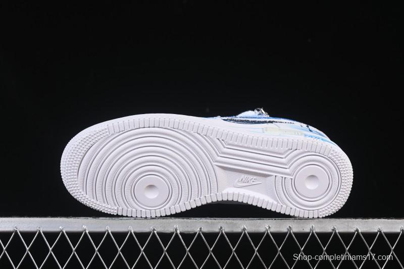 Nike Air Force 1 '07 Low Sagittarius Hand-Painted Doodle Zodiac Series Low-Top Casual Sneakers - 11231221