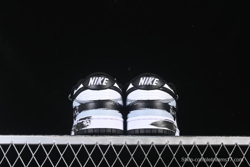 Nike SB Dunk Low Strap Custom Low-Top Casual Skate Shoes - DD1391-100