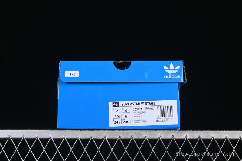 Adidas Originals Superstar Vintage Shell Toe Casual Sneakers - JQ3221