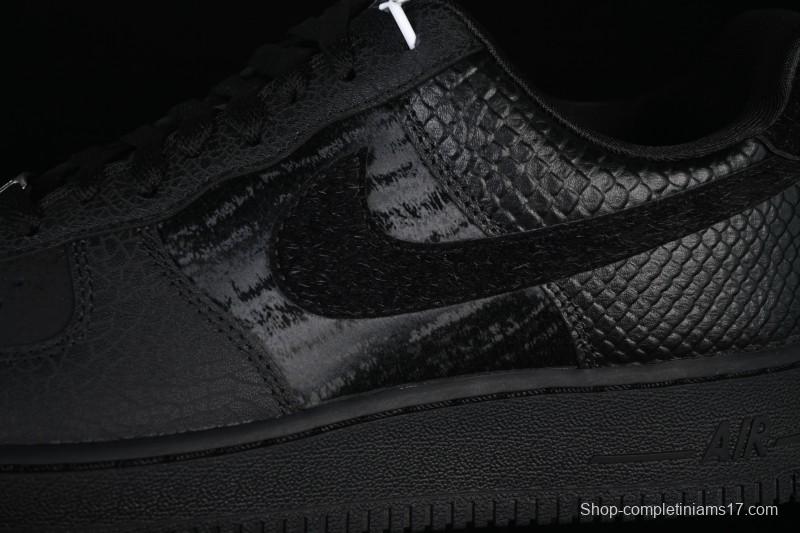 Nike Air Force 1'07 Low Casual Sneakers with Full-Length Air Cushion - HQ1977-001