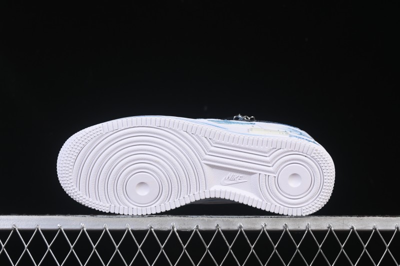 Nike Air Force 1'07 Low Pisces Hand-Painted Doodle Zodiac Series - 219-320