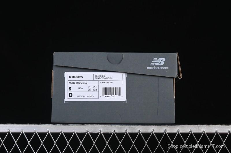 New Balance 1000 Series Retro Dad Style Low-Top Casual Running Shoes - M1000BW