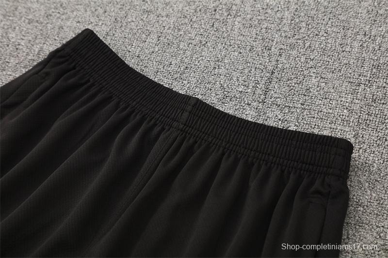 25/26 PSG Black T90 with XS Short Sleeve+Soccer Shorts