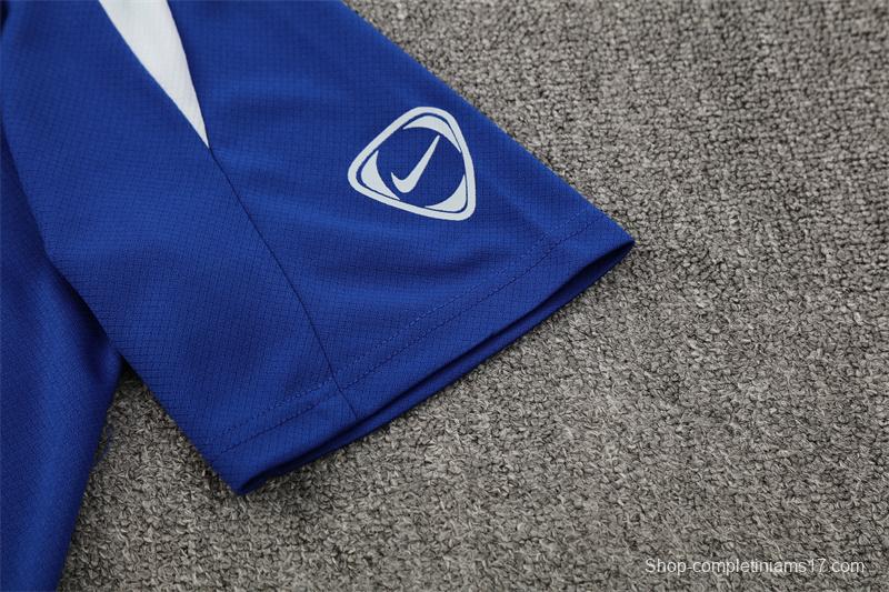 25/26 Chelsea Blue T90 with XS Short Sleeve+Soccer Shorts