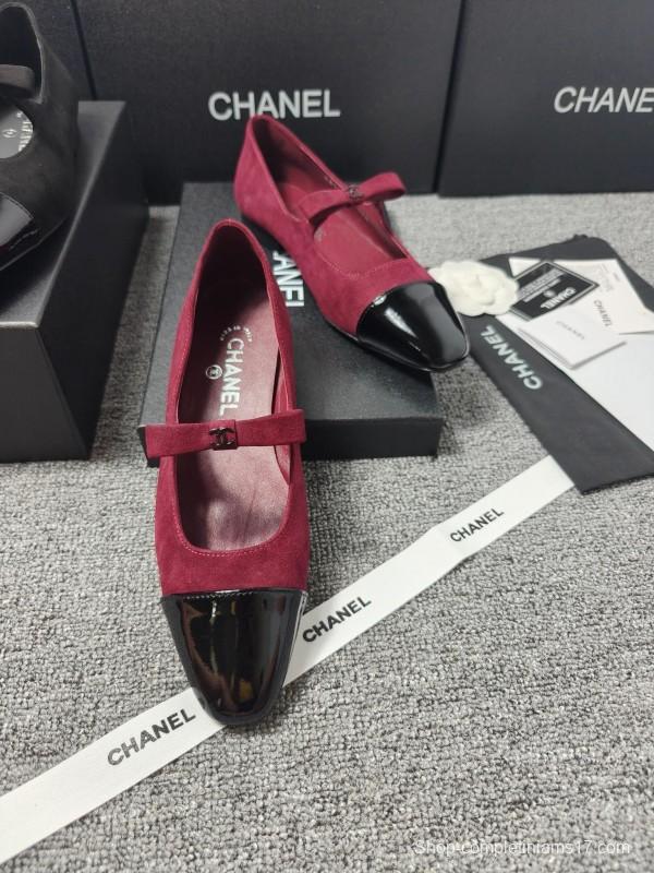 Chanel Classic Slingback Bow Flats - LY00290