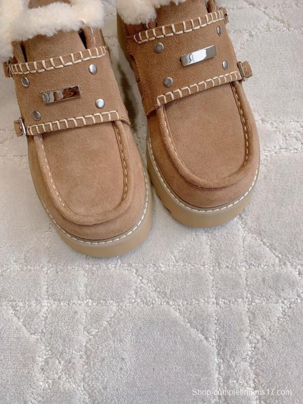 UGG 2025/SS Wool Warm Platform Casual Shoes - AS00300