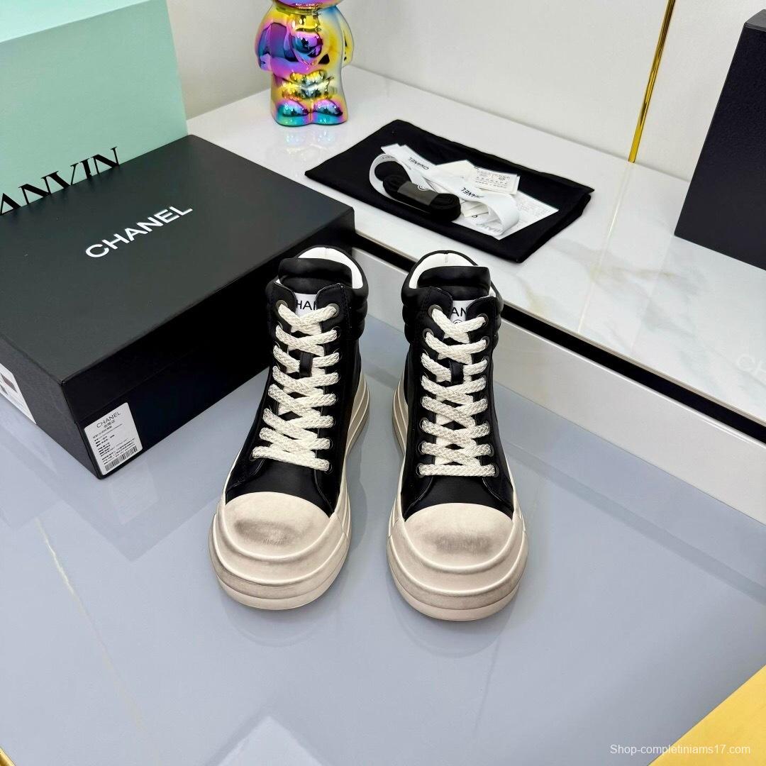 Chanel 2025 SS Short Boots Essential Autumn Winter Heavy Duty Style - LY00400