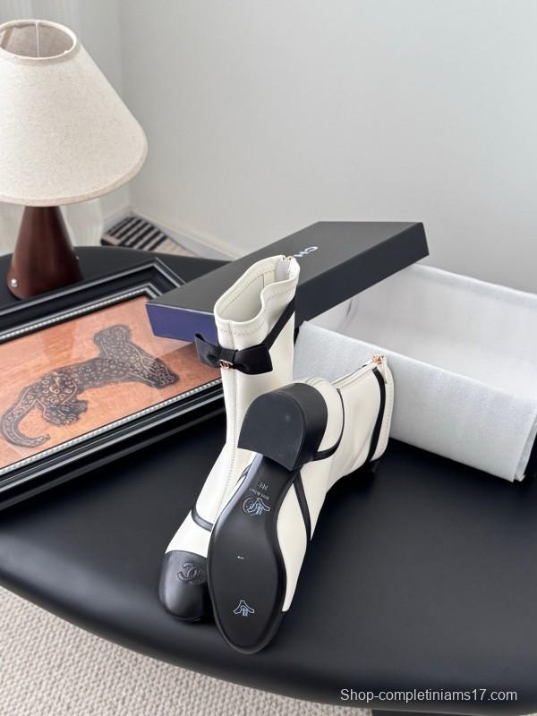 Chanel 2025 SS New Bow Ankle Boots - LY00