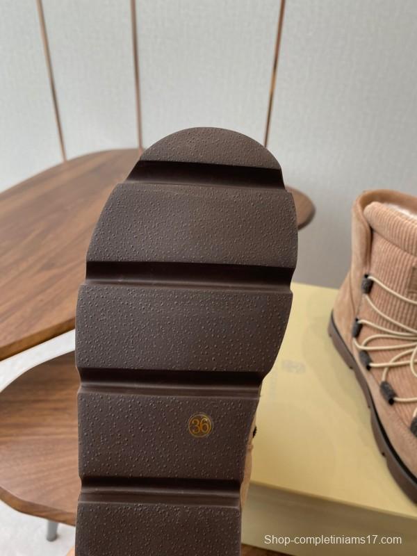 Brunello Cucinelli Open Walk Ankle Boot Winter Snow Boots - AS00410