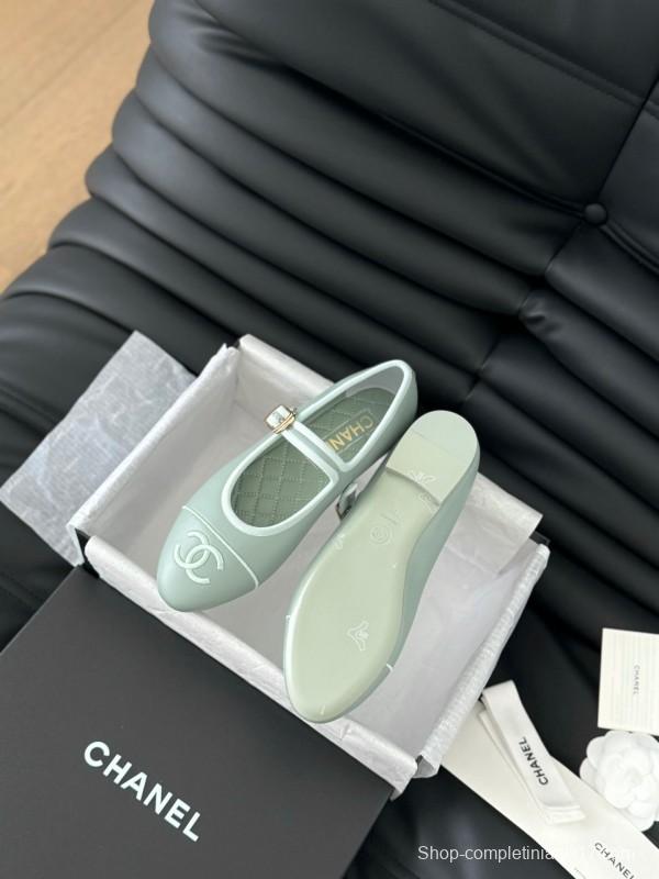 Chanel SS 2025 Runway Mary Jane Flats - LY00