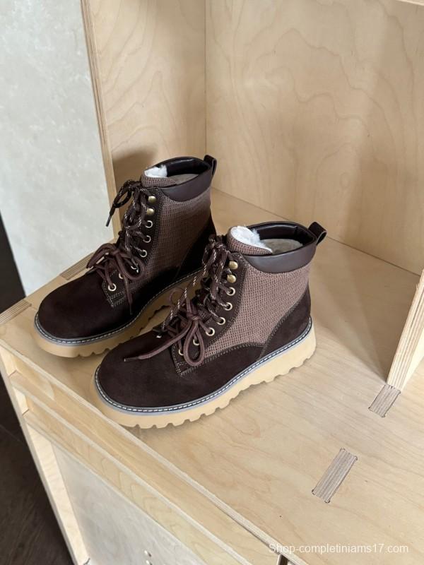 Agoge Autumn Winter New British Style Ankle Boots Martin Boots - KFY00