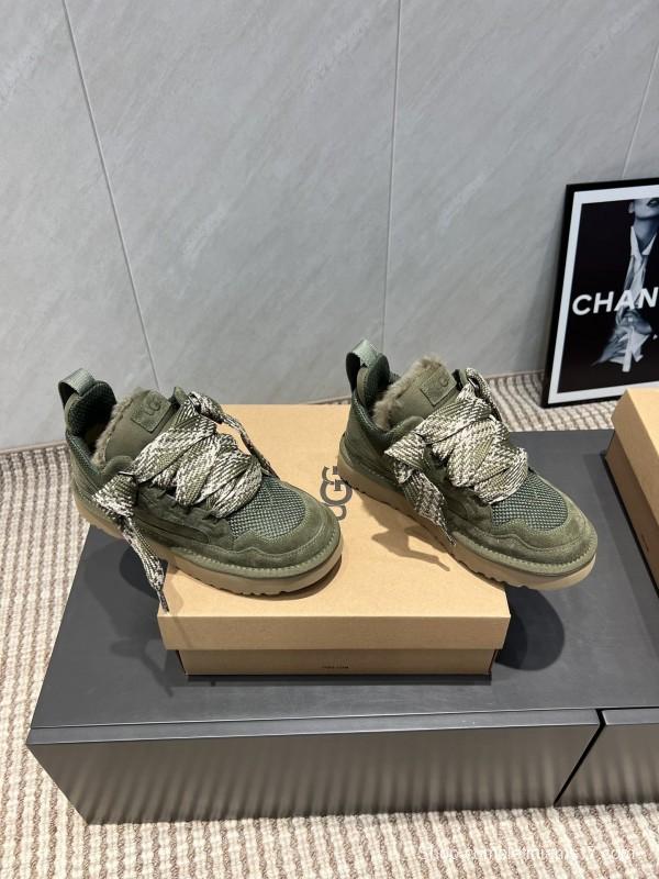 UGG Platform Sneakers Series Round Toe Chunky Sole Casual Shoes - MJ00270