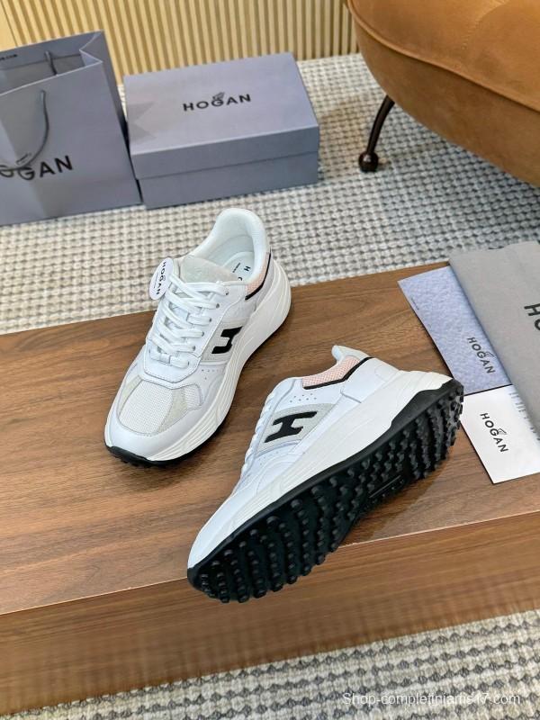 Hogan H-STRIPES Series Couple Thick Sole Dad Shoes Casual Sneakers - LY00370/LY00380