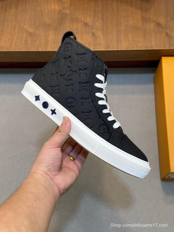 Adidas Originals Casual Sports Boots with Premium Leather Upper - KFY00460