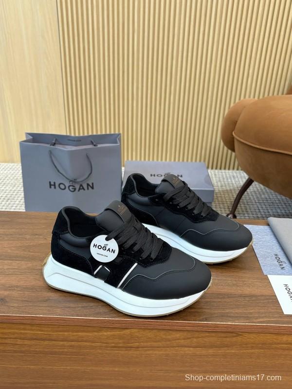 Hogan H-STRIPES Series Couple Thick Sole Dad Shoes Airship Shoes Casual Sports Shoes - AS00350