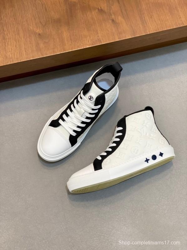 Adidas Originals Casual Sports Boots with Premium Leather Upper - KFY00460