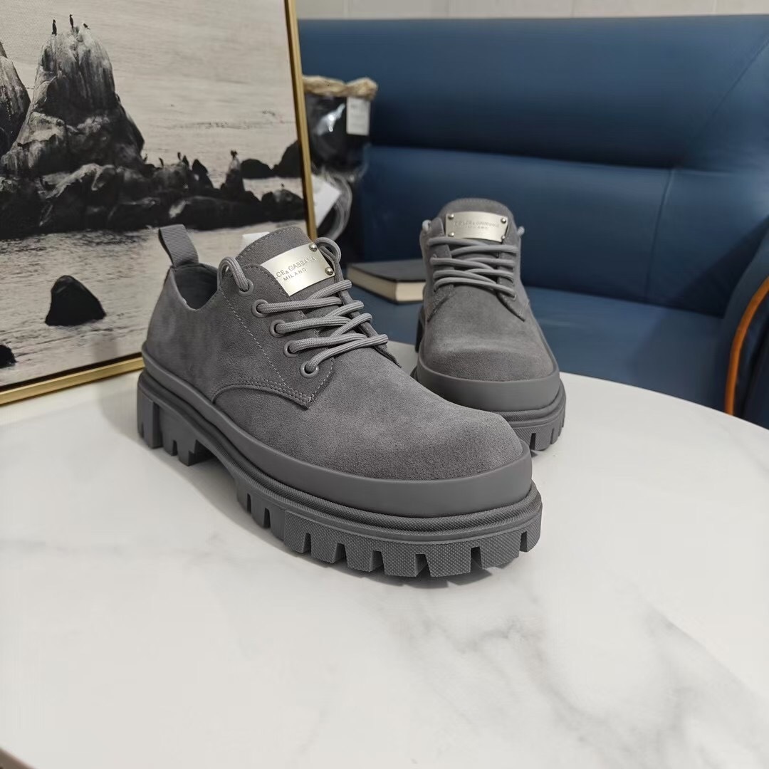 D&G 2025 SS Platform Derby Casual Chunky Shoes - AS00320